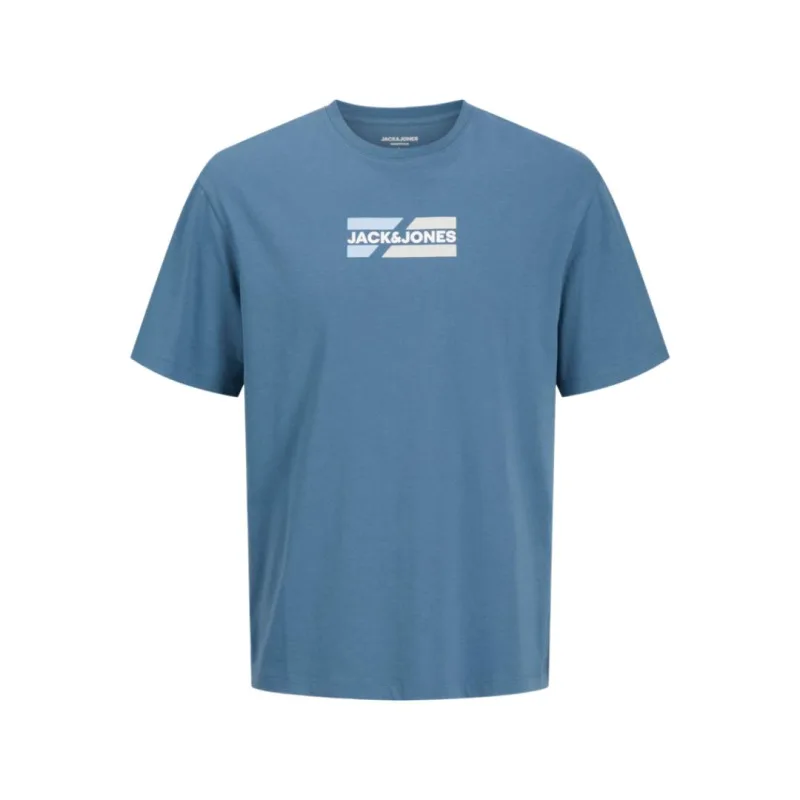Jack & Jones "Corp Graphic Tee"σε Plus fit γραμμή,με μεταξοτυπία - Oceanview
