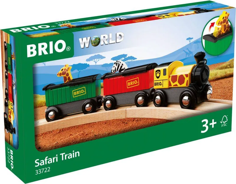 ΤΡΕΝΟ ΣΑΦΑΡΙ BRIO 3ΤΜΧ (33722)