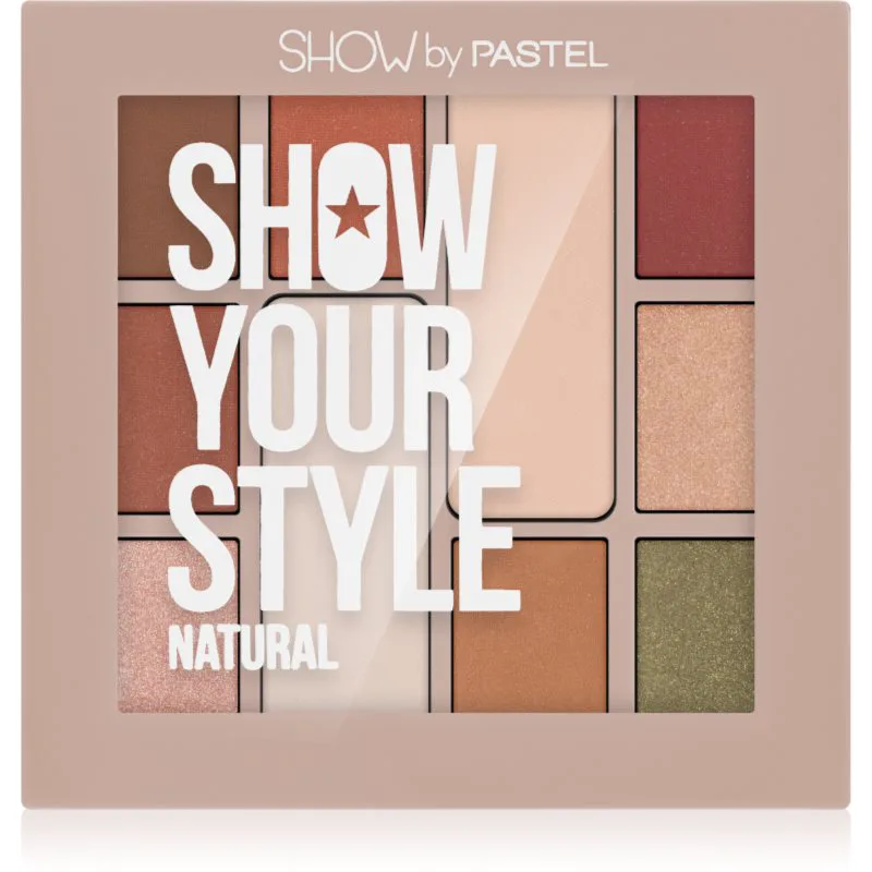 Pastel Show Your Style Παλέτα σκιών για τα μάτια απόχρωση 464 Natural 17 γρ
