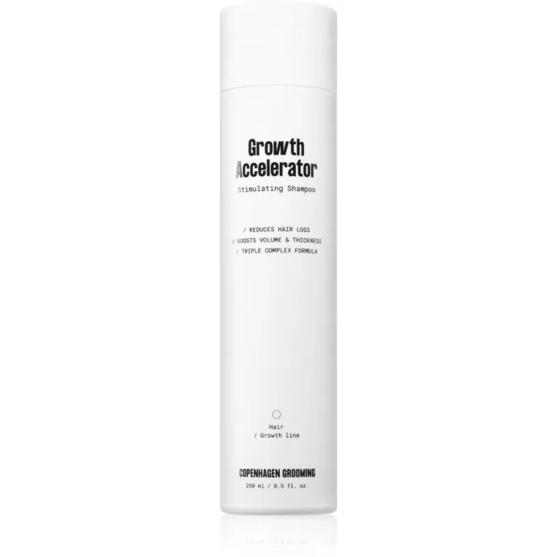 Copenhagen Grooming Growth Accelerator Shampoo ενεργοποιητικό σαμπουάν για ανάπτυξη μαλλιών και ενίσχυση ριζών 250 ml