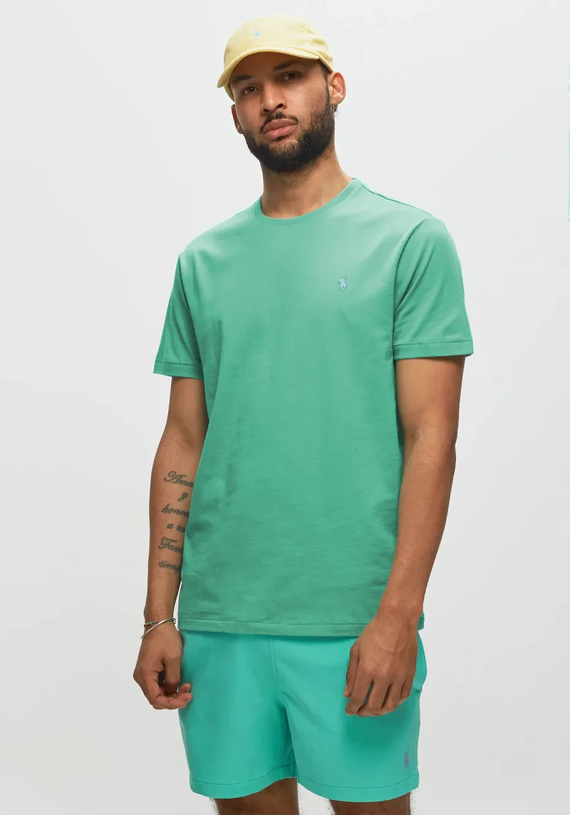 Polo Ralph Lauren Μπλούζα της σειράς Jersey Crewneck - 710671438 313 Green