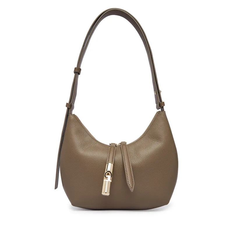 Τσάντα Furla Goccia S WB01500 BX3353 CN 4903S Σκούρο γκρι