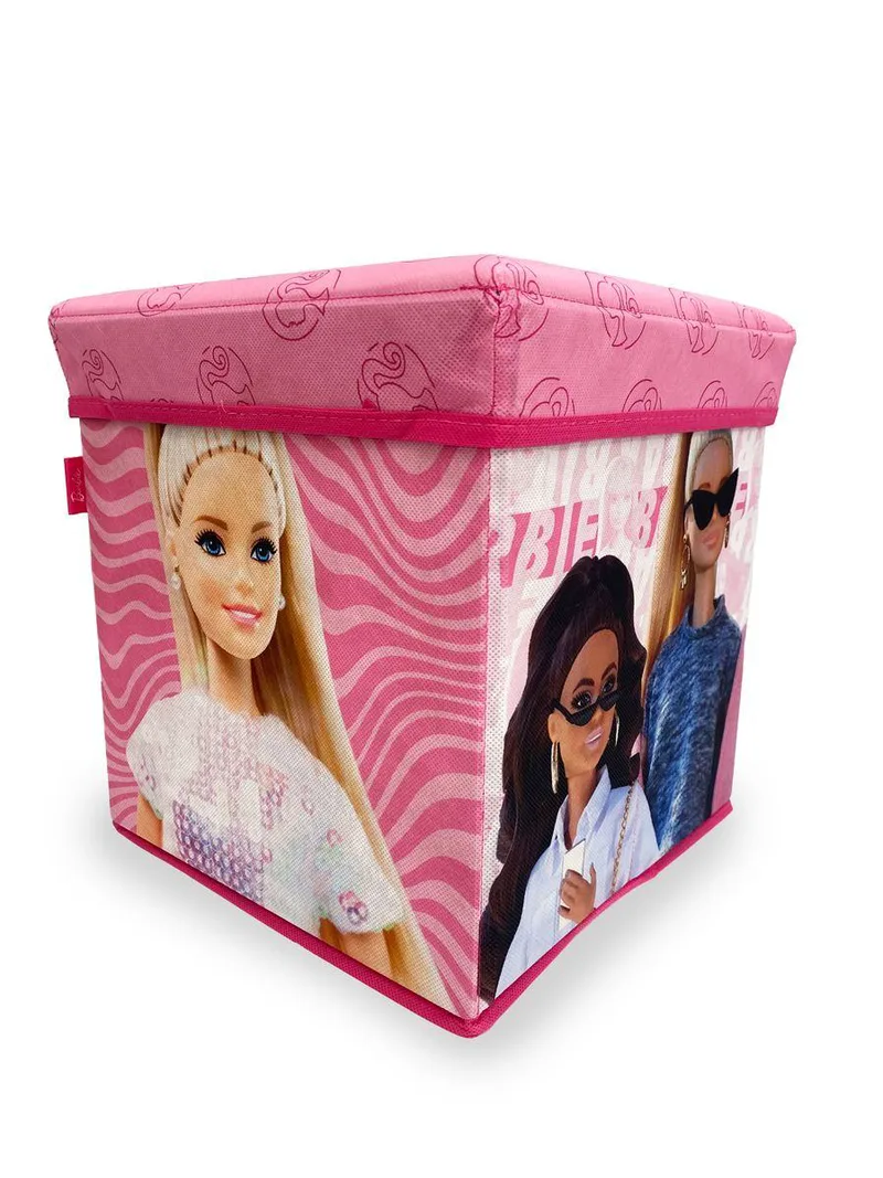 Κουτί-Σκαμπό Mattel Barbie 15 30X30X30 Ροζ 100% Polyester