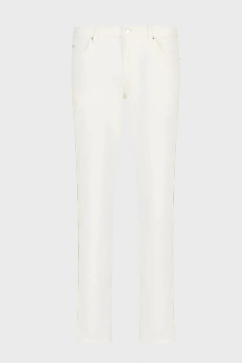EMPORIO ARMANI ΠΑΝΤΕΛΟΝΙ JEANS J06 SLIM FIT ΛΕΥΚΟ