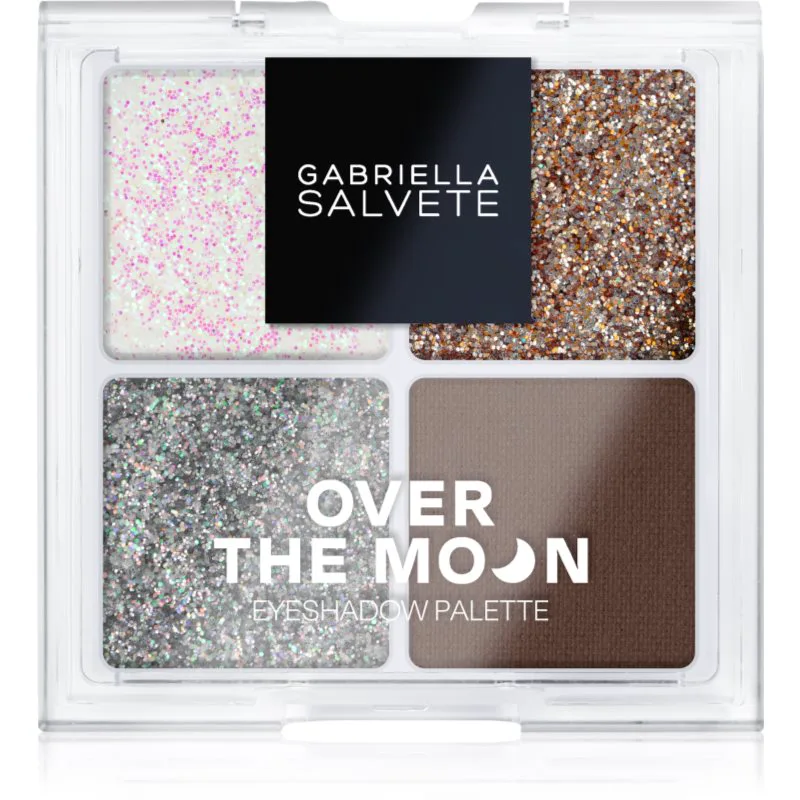 Gabriella Salvete Over The Moon Παλέτα σκιών για τα μάτια Glitterverse 4 γρ