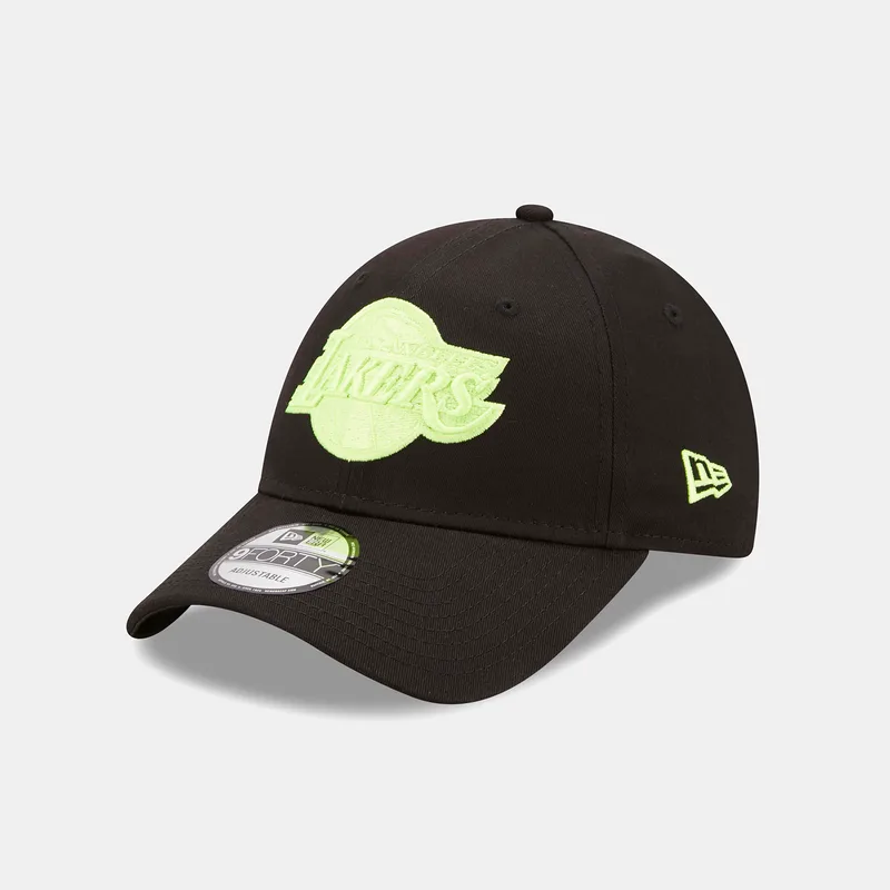 LA LAKERS NEON PACK 9FORTY CAP ΜΑΥΡΟ