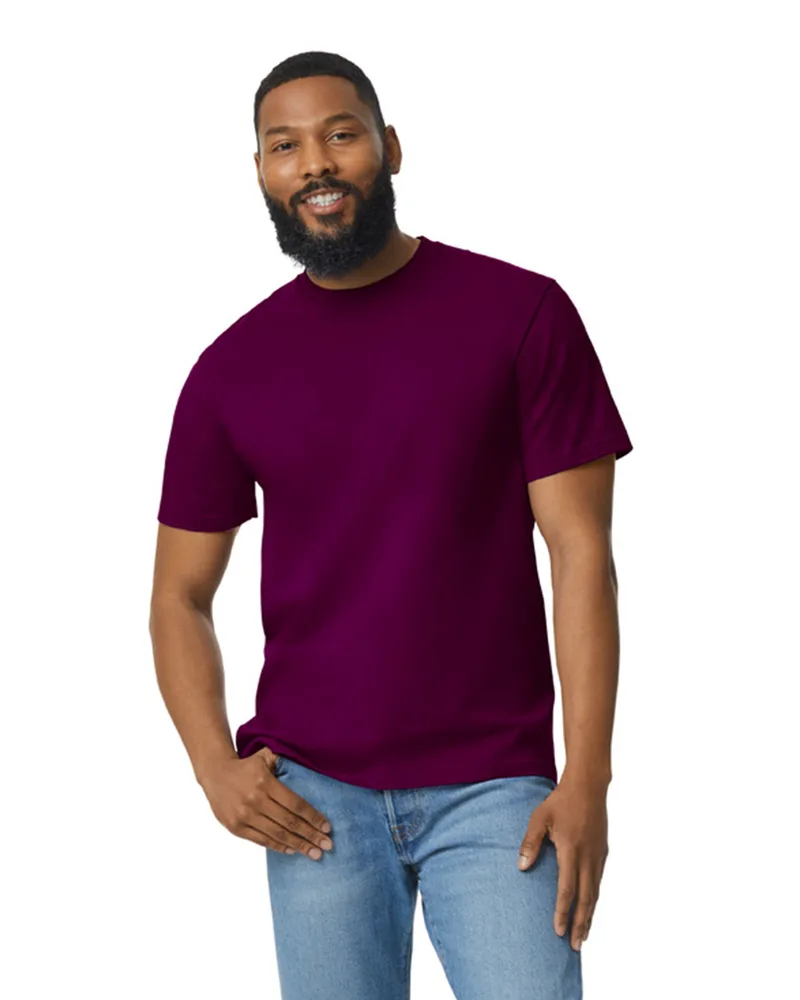 T-Shirt Softstyle Midweight 65000 Gildan Maroon