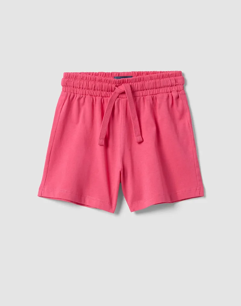 OVS SHORT SOLID JERSEY 2659897-PINK FLAMBE Fuchsia