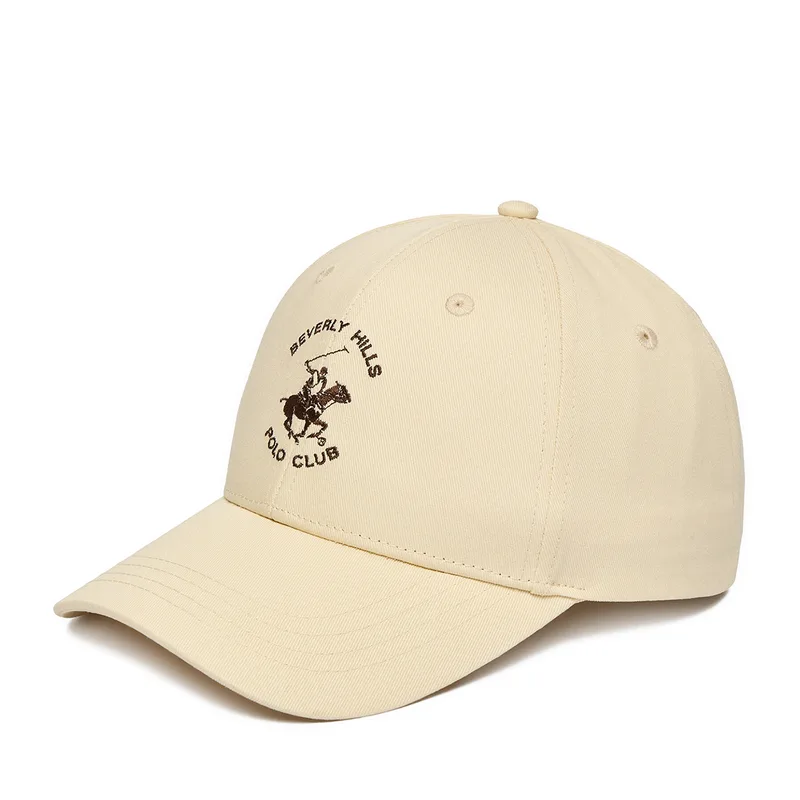 Καπέλο Jockey Beverly Hills Polo Club CWBEO-BHPC-U3-003-SS26 Μπεζ