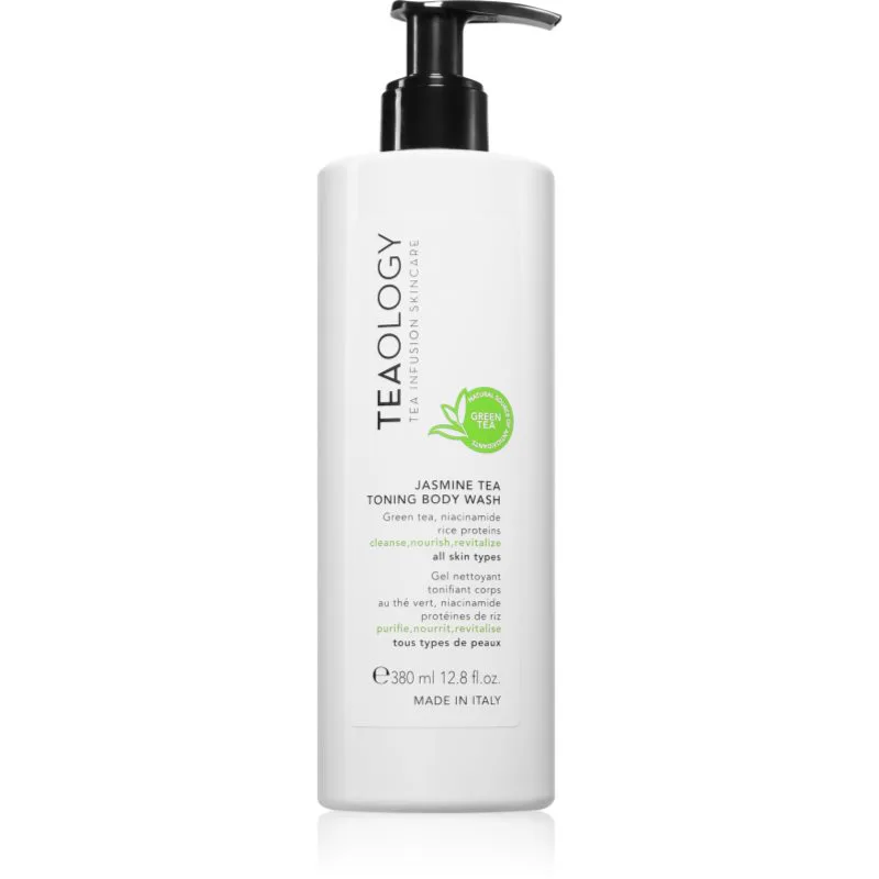 Teaology Jasmine Tea Body Wash τονωτικό τζελ για ντους 380 ml