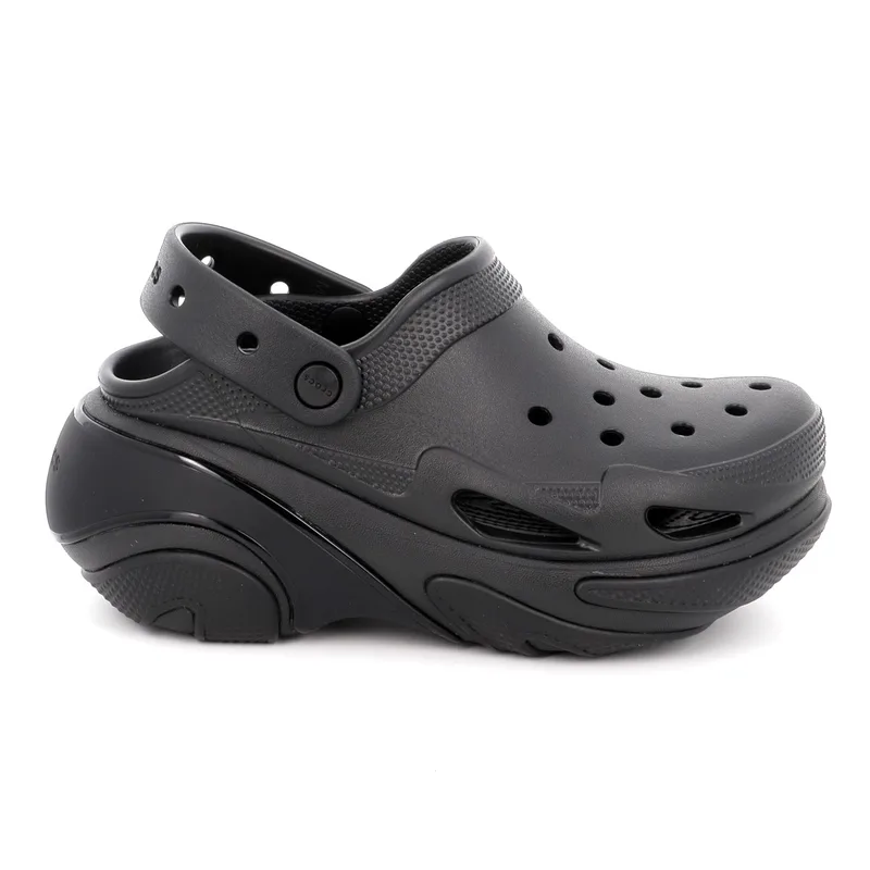 Γυναικείο Σαμπό Crocs Bubble Crush Clog Ανατομικό Χρώματος Μαύρο 210061-0WC