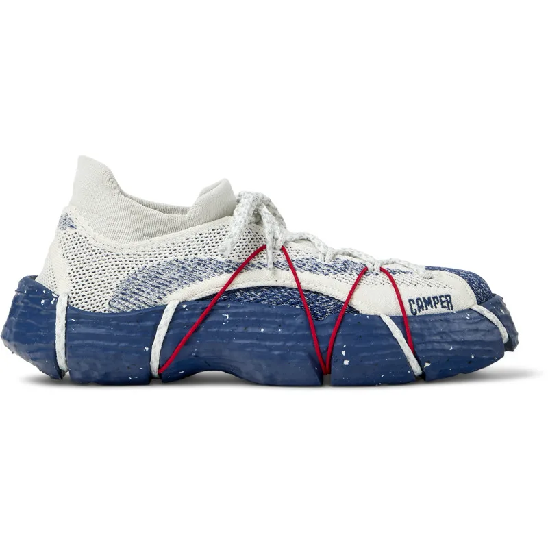 CAMPER Roku - Casual παπούτσια Για Γυναικεία - Λευκό,Μπλε,Γκρι, Μέγεθος 36, Cotton fabric