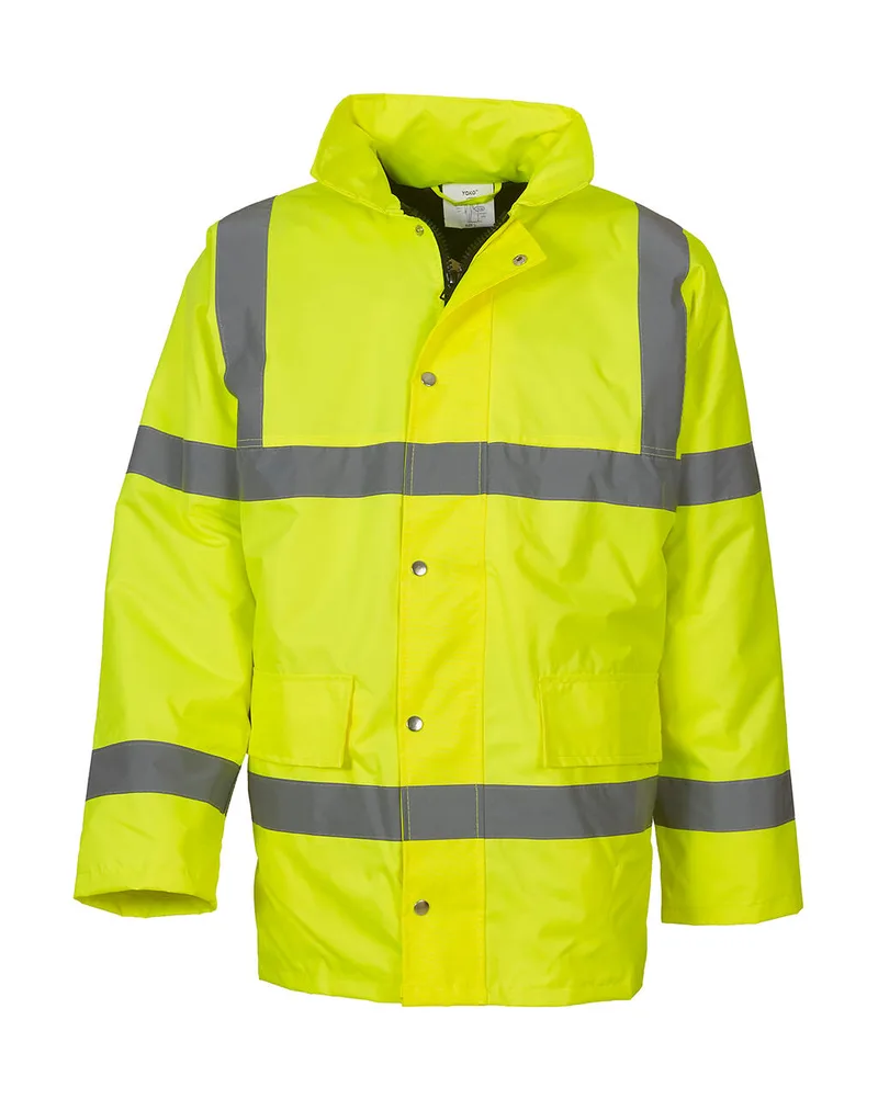 Fluo Classic Motorway Jacket Yoko HVP300 Fluo Yellow