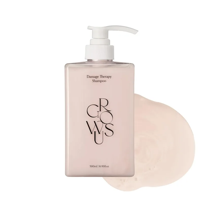 Growus Damage Therapy Shampoo EX- Επανορθωτικό Σαμπουάν για Λάμψη & Λείανση 500ml