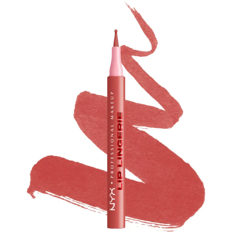 Nyx Professional Makeup Lip Lingerie Staining Wear Lip Liner Αδιάβροχο Μολύβι Χειλιών Μακράς Διάρκειας για Εύκολη Εφαρμογή & Σταθερό Αποτέλεσμα 1ml - 09 Send Nudes