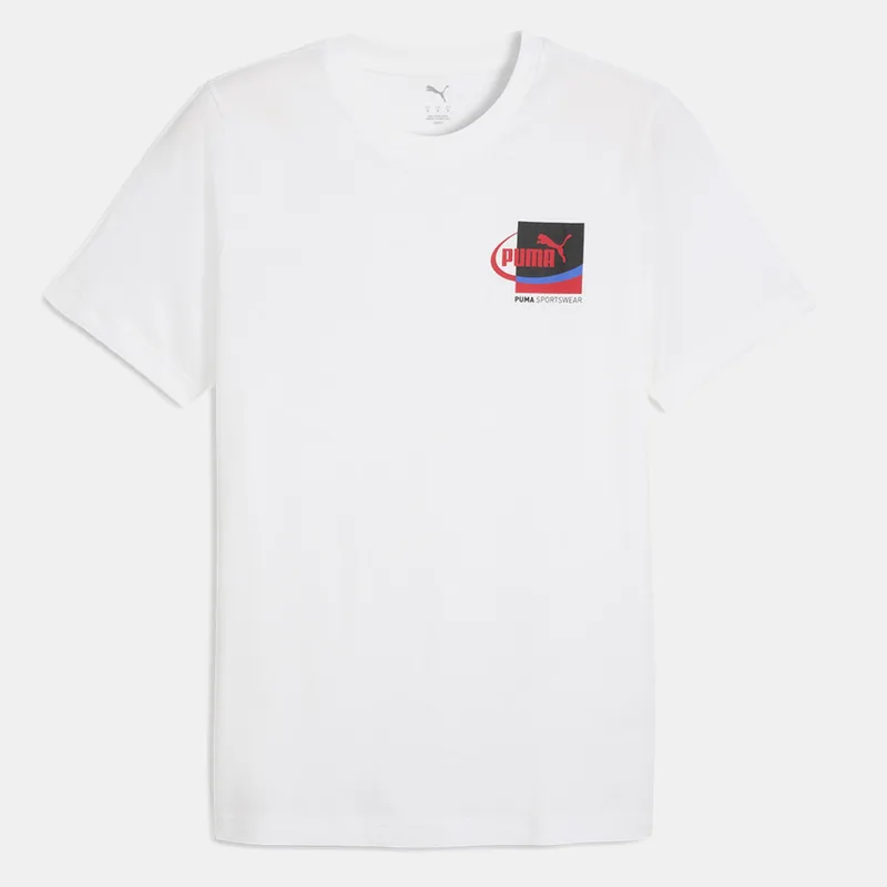Puma Graphic Small Box Ανδρικό T-Shirt (9000246416_22505)