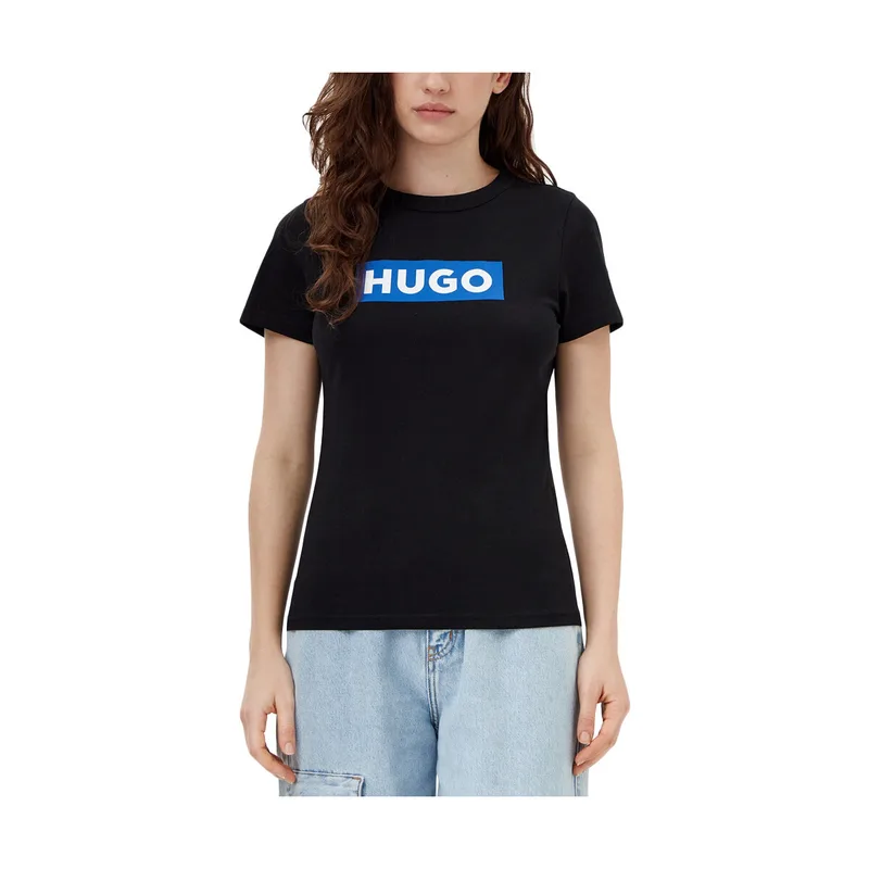 T-shirt με κοντά μανίκια HUGO CLASSIC LOGO T-SHIRT WOMEN