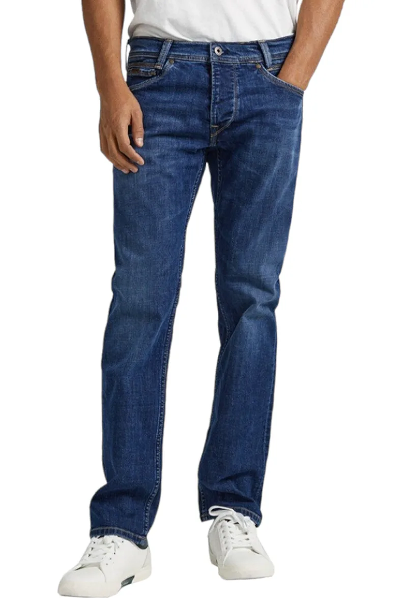 Παντελόνι Jean Pepe Jeans Spike 32 PM206325CS22-000-DENIM Ανδρικό