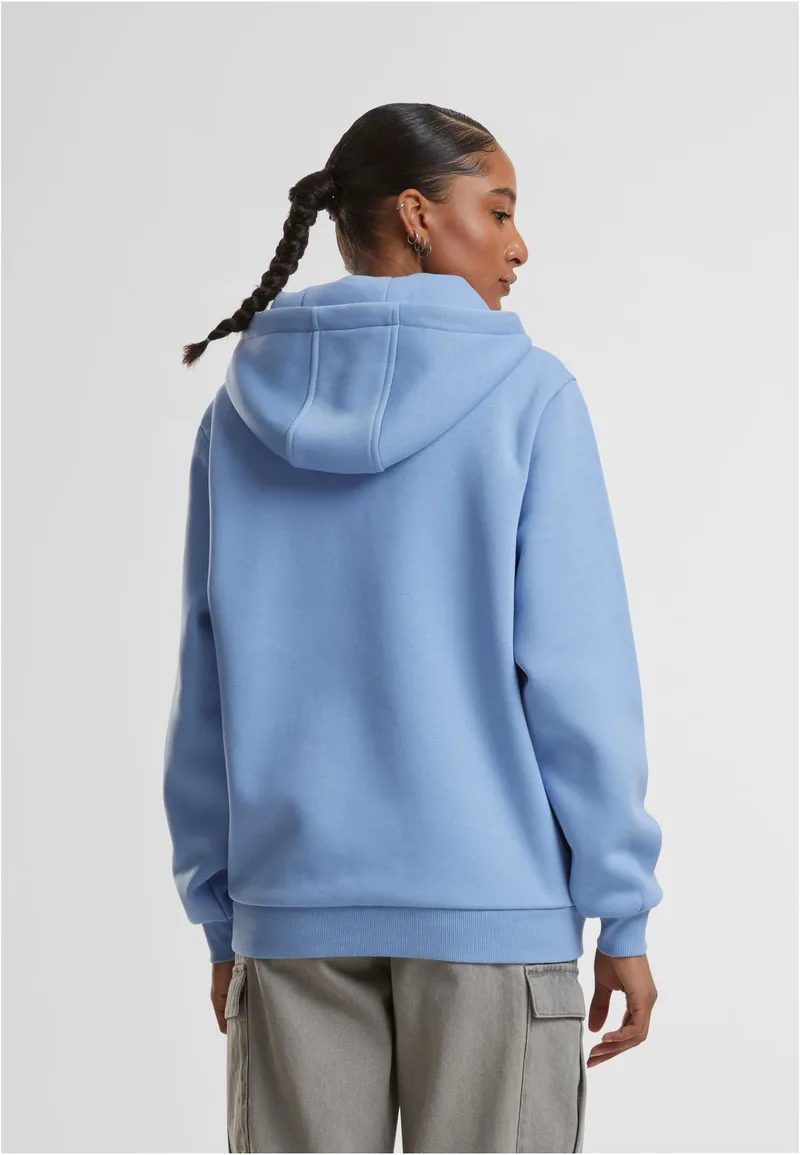 Ladies Fluffy Hoody Urban Classics TB7105-18327 powderblue