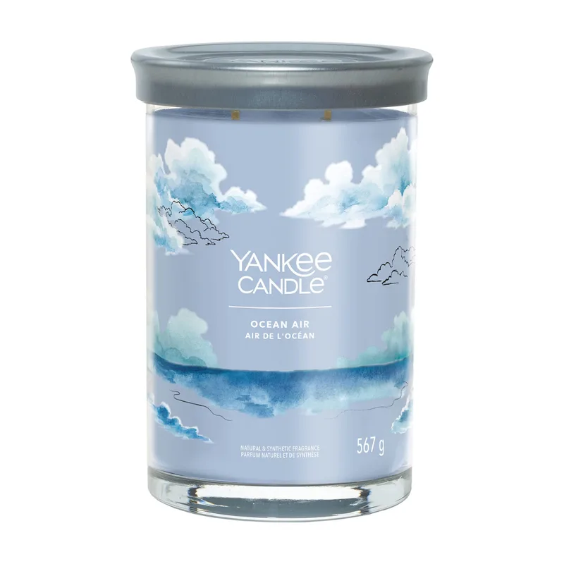 Yankee Candle Ocean Air Tumbler Candle Signature (sea air) - 567.0 g