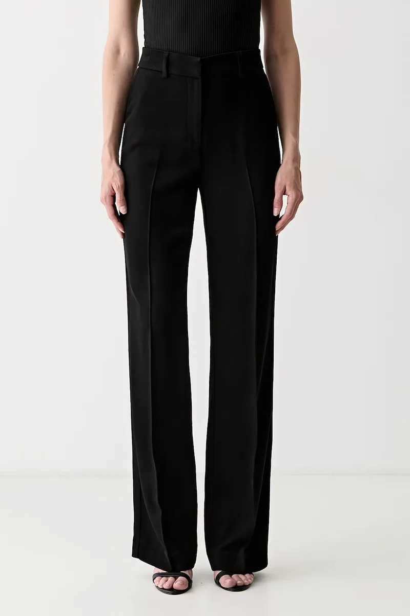 Marciano by Guess παντελόνι κανονικό γυναικείο με πρόσμιξη μαλλιού ABBY