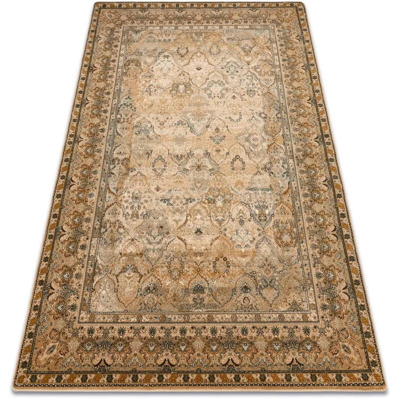 Χαλιά Rugsx Μαλλί χαλί OMEGA KASHMIR κρέμα 100x150 cm