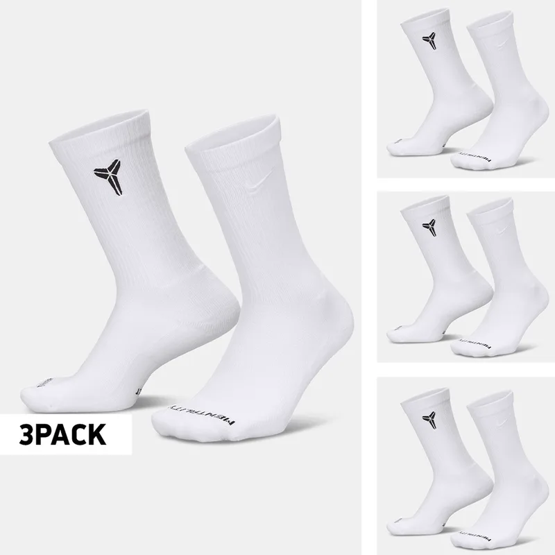 Nike Everyday Crew Kobe Κάλτσες 3-Pack (9000257005_91142)