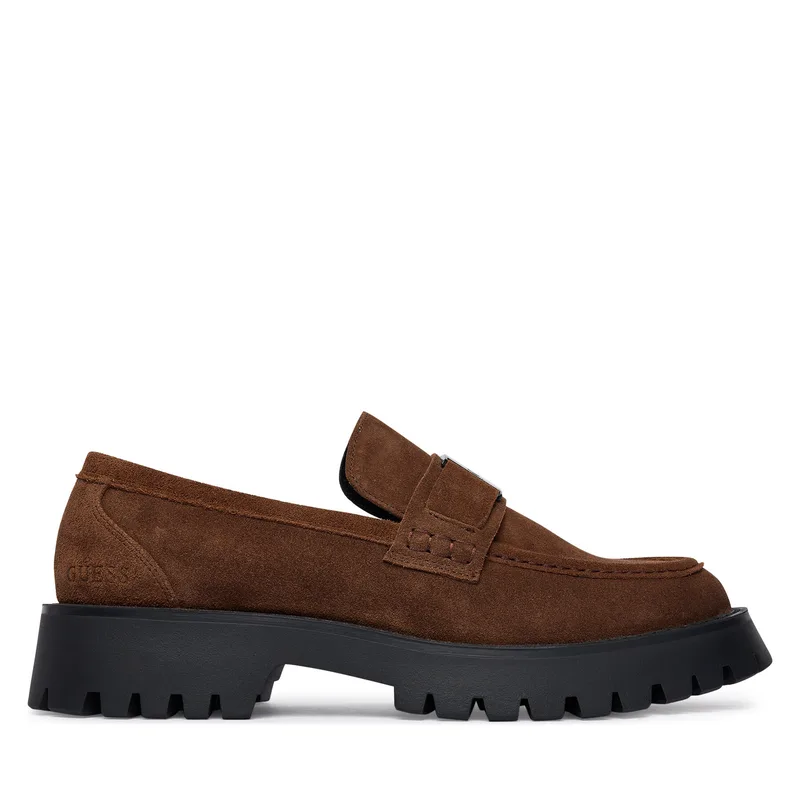 Loafers Guess FMTZIA SUE14 Καφέ