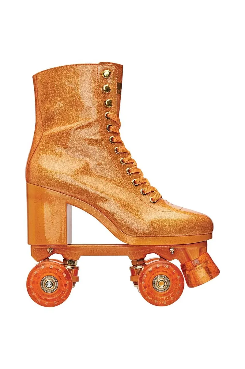 Πατίνια Impala Sparkle Πορτοκαλί High Heel Rollerskates x Marawa
