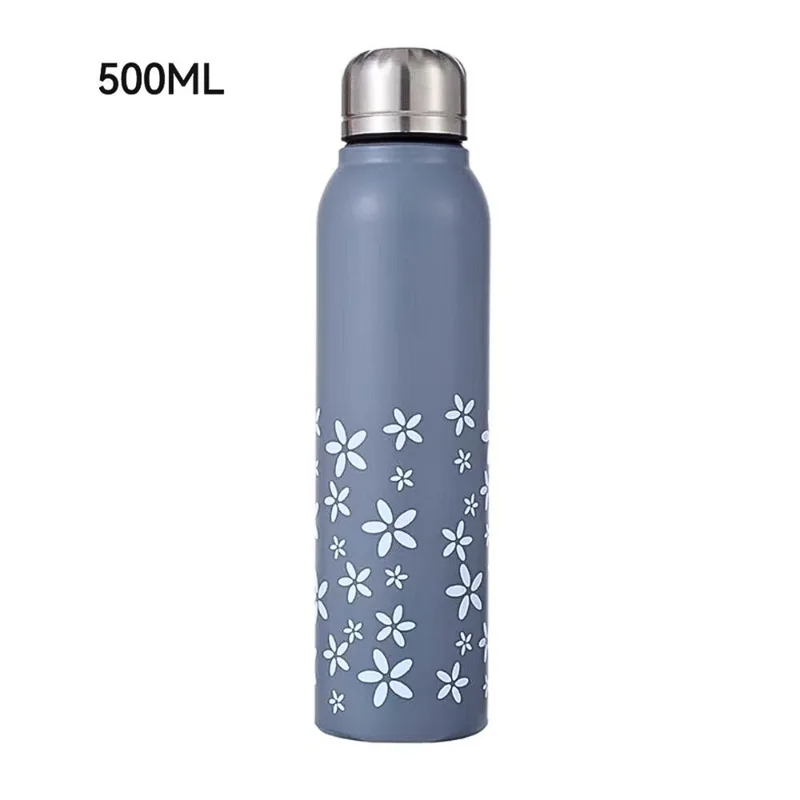 Μπουκάλι Ανοξείδωτο BPA Free 500ml Γκρι
