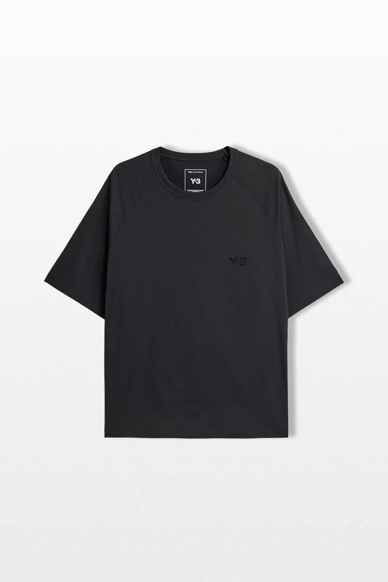 Y-3 Ανδρικό Μαύρο Short Sleeved T-Shirt