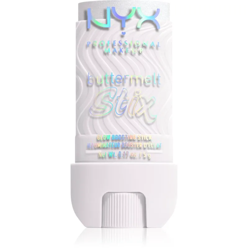 NYX Professional Makeup Buttermelt Glow Stix λαμπρυντική μπάρα απόχρωση 03 That's So Melt 5 γρ