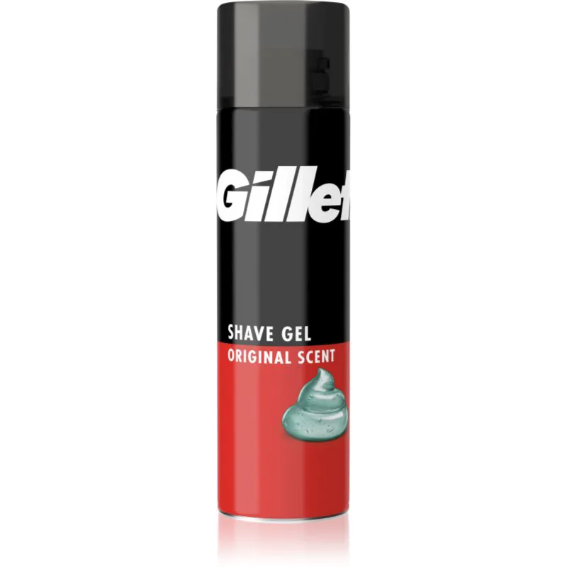 Gillette Classic Regular τζελ ξυρίσματος για άντρες 200 ml