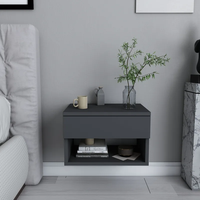 Κομοδίνο Jamot - Anthracite 322Rtc1611 (44,6x31,9x29)