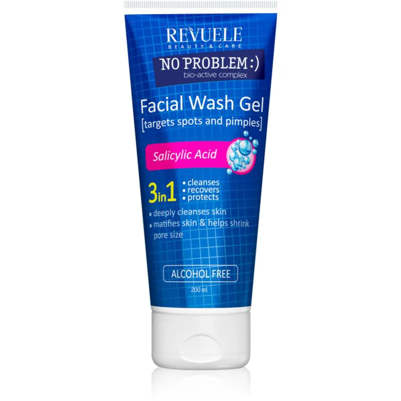 Revuele No Problem Salicylic Acid ματ καθαριστικό τζελ με σαλικυλικό οξύ 200 ml