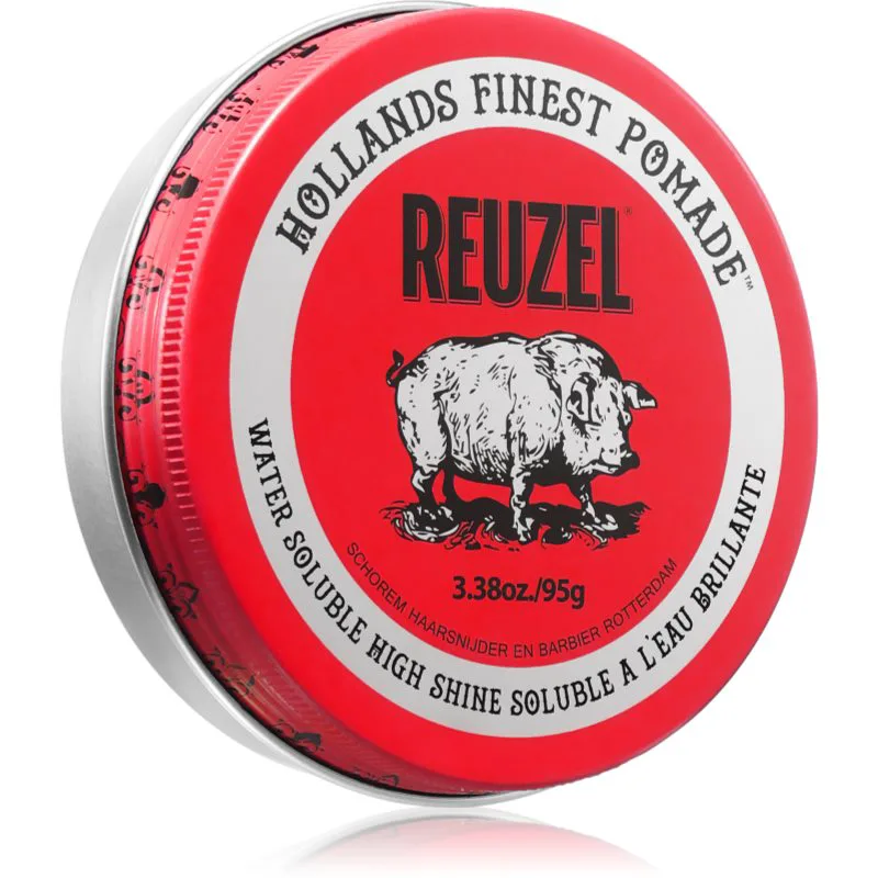 Reuzel Red Water Soluble High Shine Πομάδα μαλλιών 95 γρ