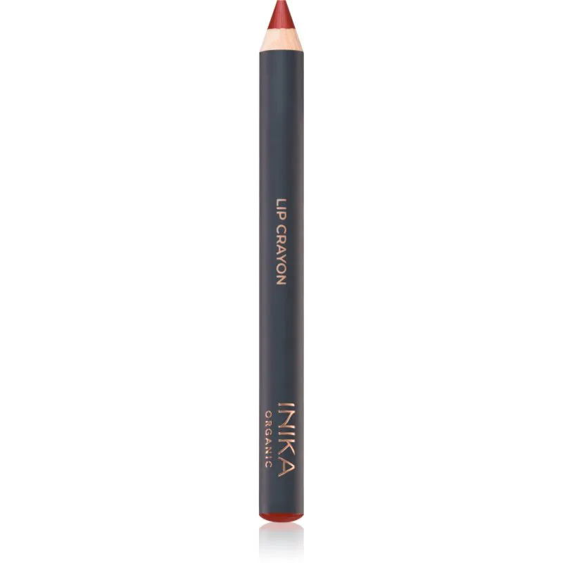 INIKA Organic Lipstick Crayon Κρεμώδες λάινερ χειλιών απόχρωση Chilli Red 3 γρ