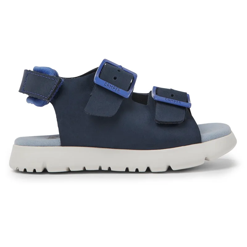 CAMPER Oruga - Πέδιλα Για Firstwalkers - Μπλε, Μέγεθος 23, Smooth leather