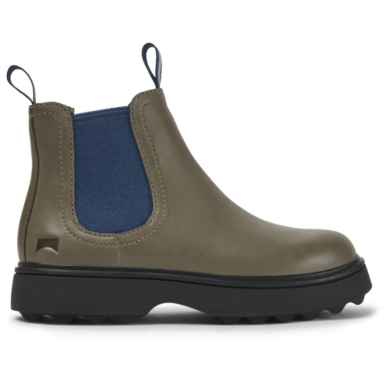 CAMPER Norte - Μπότες Για Κορίτσια - Καφέ γκρι, Μέγεθος 28, Smooth leather