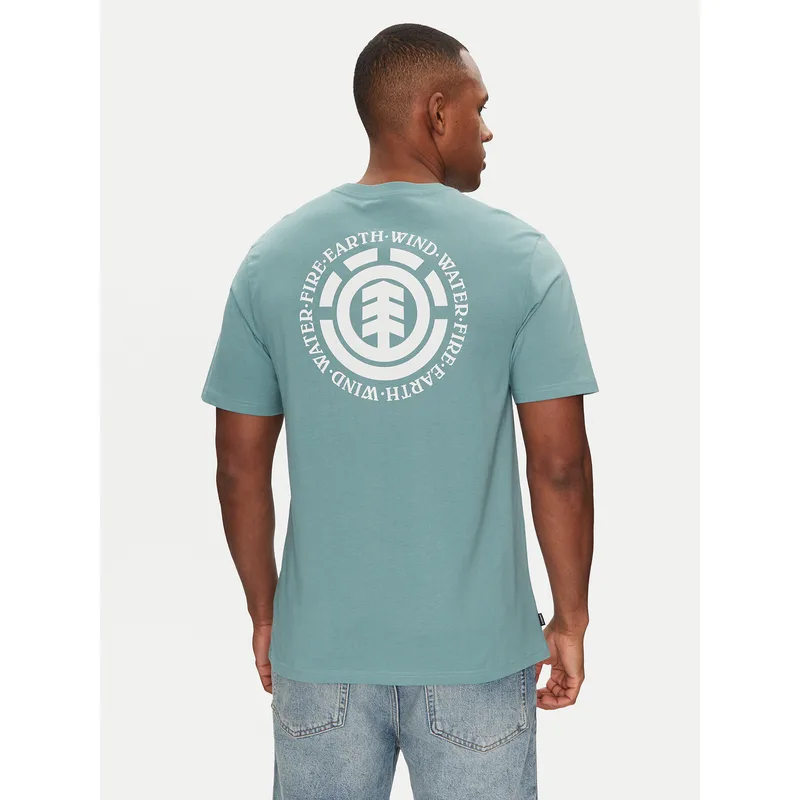 Element T-Shirt ELYZT00490 Πράσινο Regular Fit