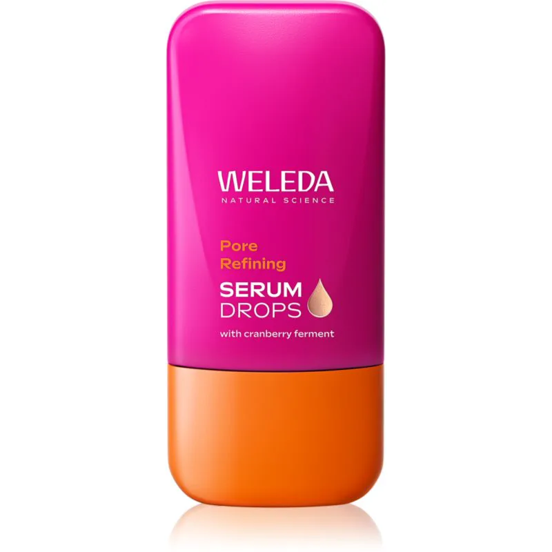 Weleda Serum Drops Pore Refining λαμπρυντικός ορός για ελαχιστοποίηση των πόρων 30 ml
