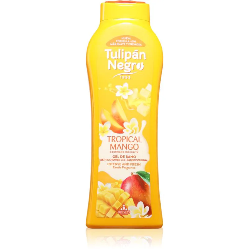 Tulipán Negro Tropical Mango τζελ για ντους για το σώμα 650 ml