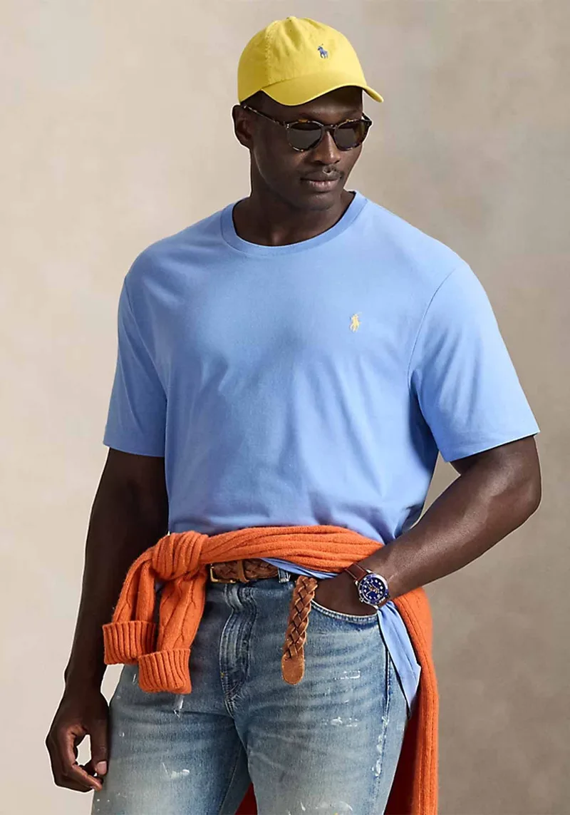 Polo Ralph Lauren Μπλούζα Crewneck - 710671438 454 Bristol Blue
