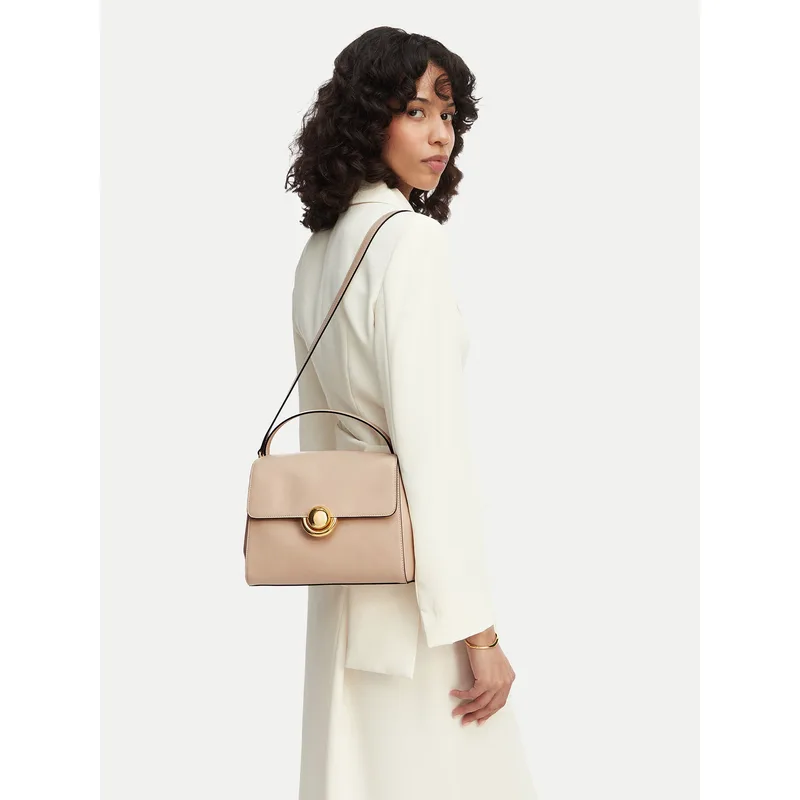 Τσάντα Furla Domus S Top WB01957 BX4184 IT 93300 Κρεμ