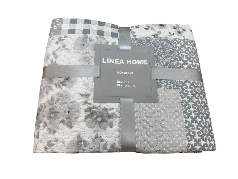 ΚΟΥΒΕΡΛΙ ΔΙΠΛΗΣ ΟΨΗΣ ΕΜΠΡΙΜΕ ΣΕ026 220X240 LINEAHOME