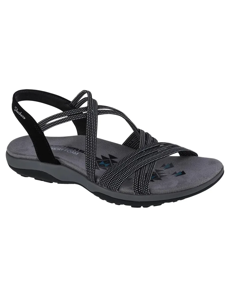 Skechers Reggae Slim Turn It Up 163117BLK