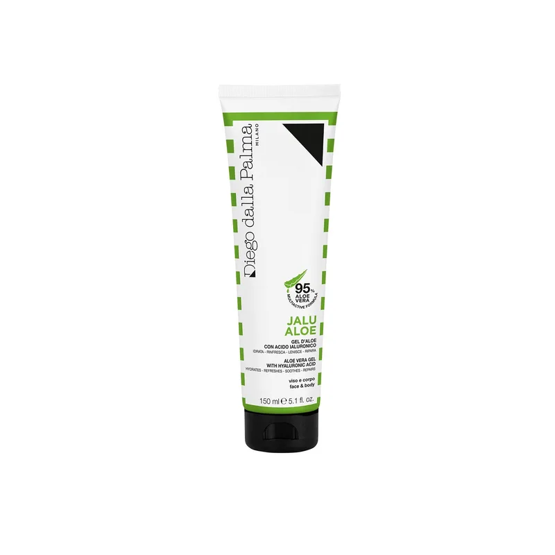 Diego Dalla Palma, Aloe Jalu, hyaluronic acid, soothing, gel, for face and body, 150 ml