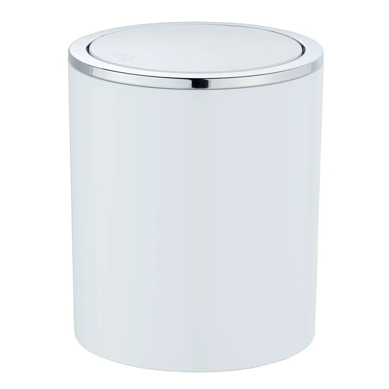 Κάδος Απορριμμάτων Μπάνιου (Φ14x17) Wenko 2lt Inca White 23930100