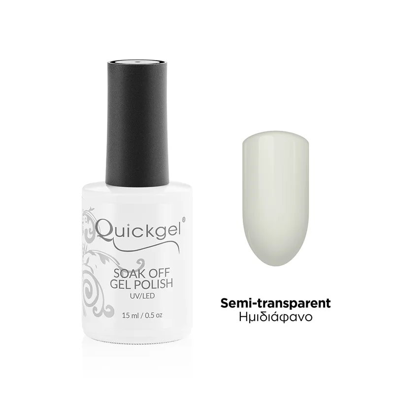 Quickgel Ημιμόνιμο Βερνίκι - Veil - 15mL