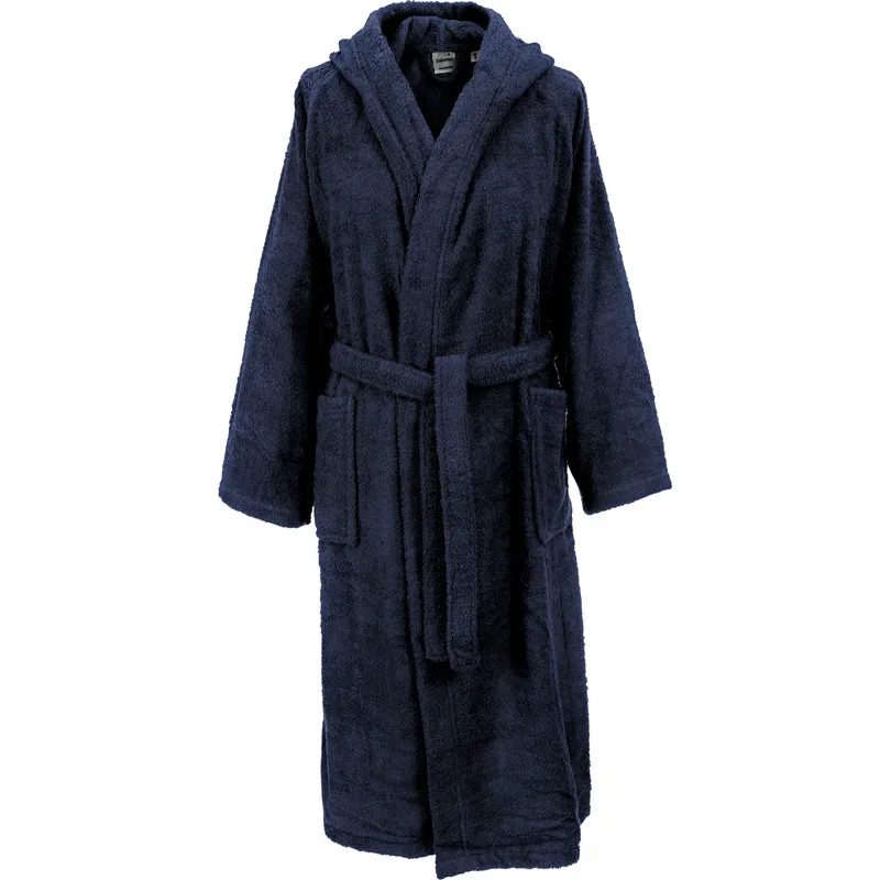 Μπουρνούζι Με Κουκούλα Dimcol Solid 3010 Navy Blue - X-LARGE